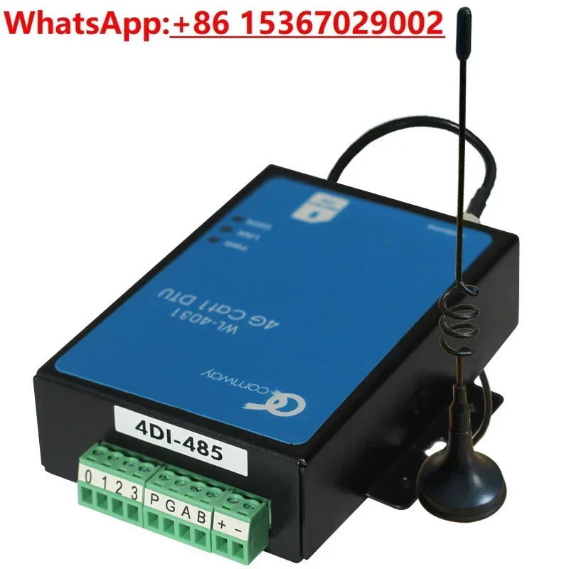 

4-channel switch trigger SMS prompt, 4G full Netcom, support Modbus RTU protocol reading/active data uploading