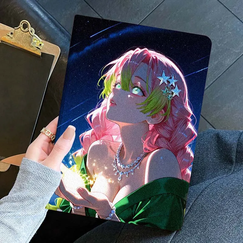 capa-de-tablet-para-ipad-pro-mini-1-2-3-4-5-6-7-7ª-geracao-129-105-13-11-79-83-m4-polegadas-com-menina-anime-fofa