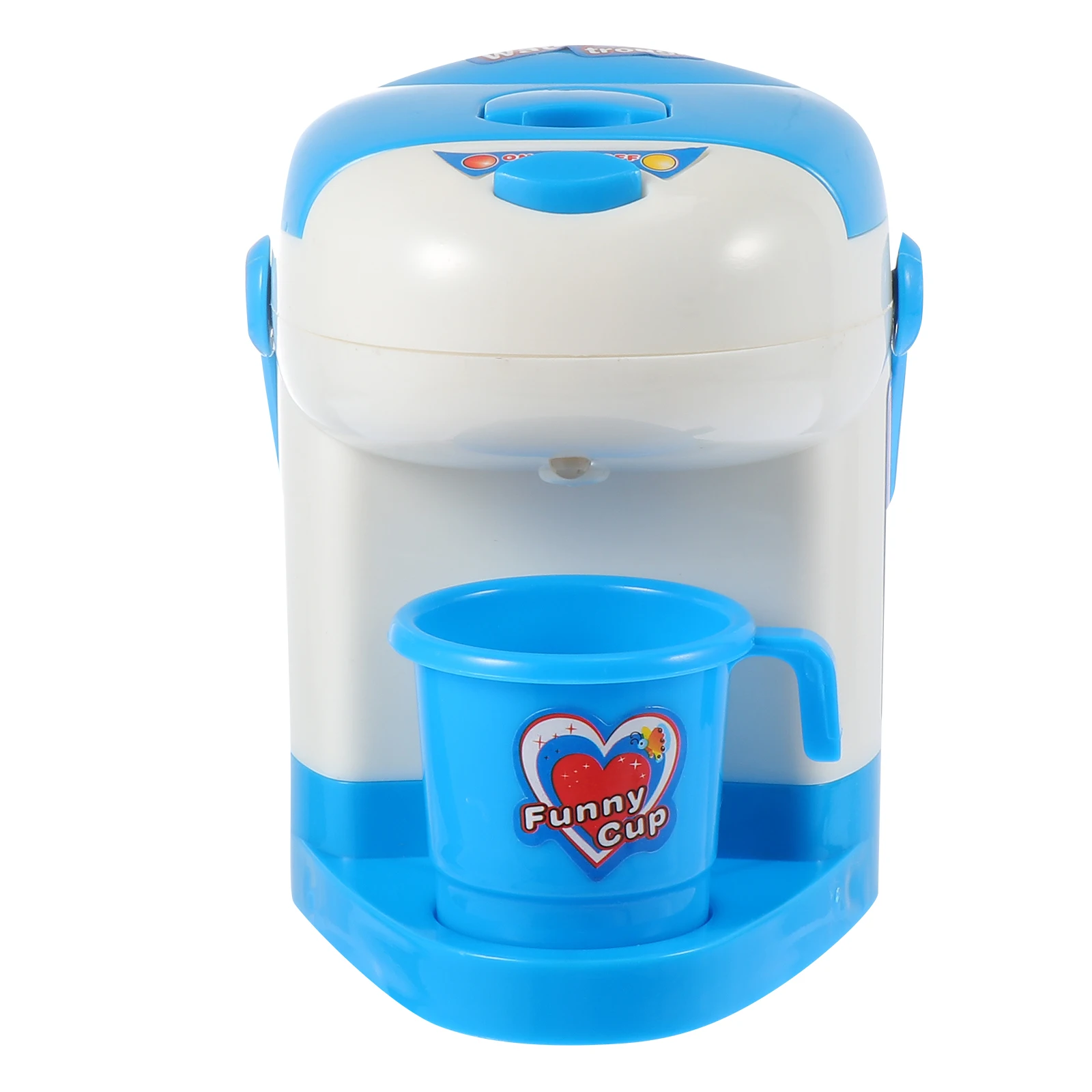 

1pc Simulated Water Fountain Creative Play House Learning For Kids With Rounded Edges Educational Role Play Gift Mini Drinking