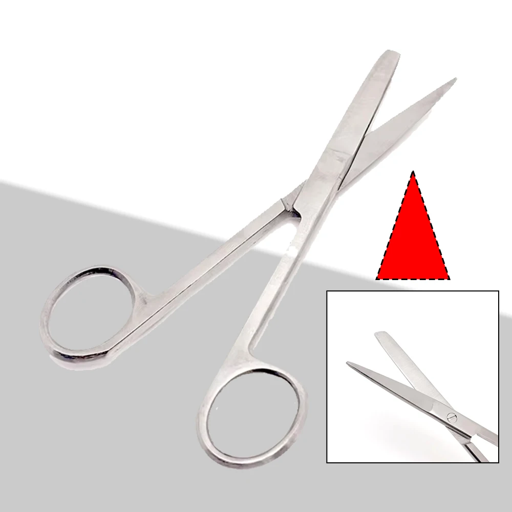 

14 см ножницы для стоматологической клиники, прямые острые хирургические инструменты для удаления швов из нержавеющей стали, инструменты для разметки