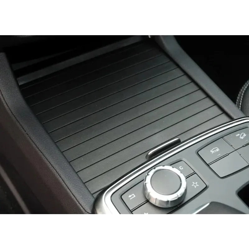 

Выдвижная крышка-ролета для подстаканника центральной консоли автомобиля для Mercedes-Benz W166 ML320 ML350 GL GLE GLS450 2012-2019