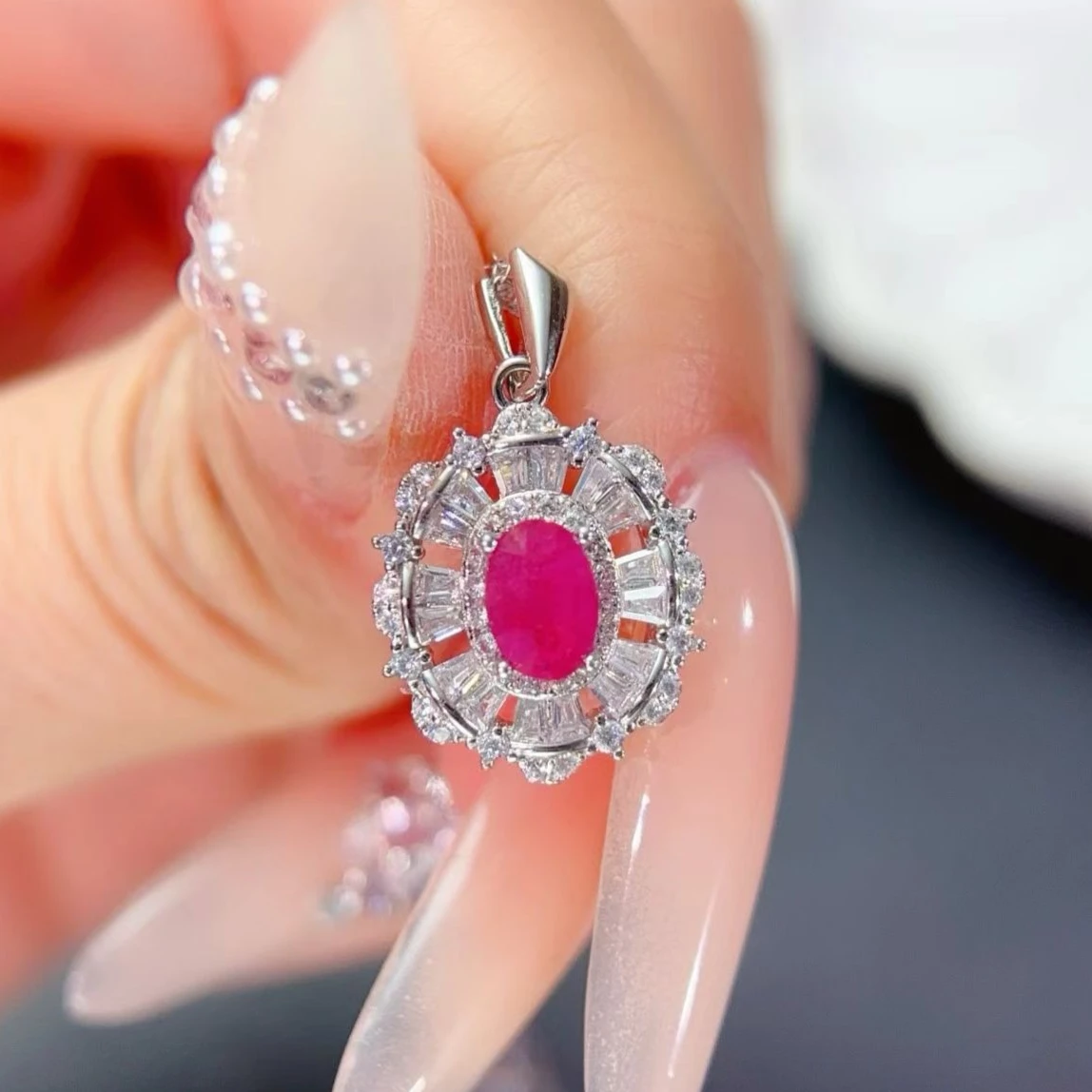 Classic Ruby Pendan…