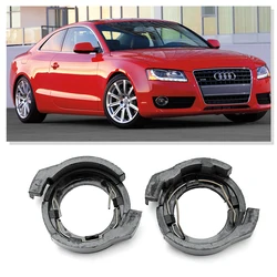 2PCS H7 LED Headlight Bulb Retainer Holder hi/lo beam Socket Adapter for Audi A5 Renault Megane IV Peugeot Rifter VW Accessories