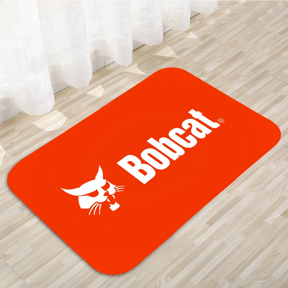 Bobcat Heavy Equipment Floor Mats Home Carpet Door Mats Modern Decor Carpet  Anti-Slip Floor Mats 719