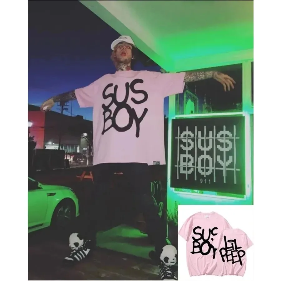 Футболка С Рисунком Lil Peep Sus Для Мужчин И Женщин