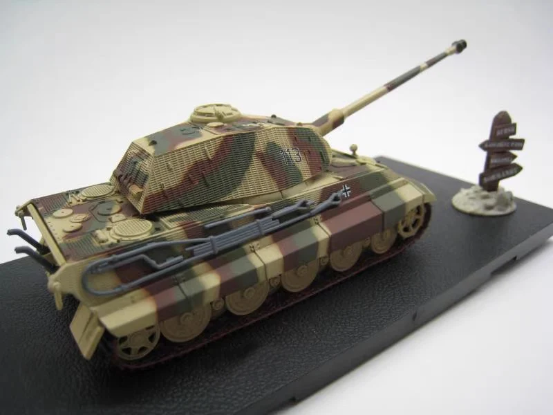 1/72 German Tiger KING Heavy Tank Model Kursk 1943 Alloy finished product collection model