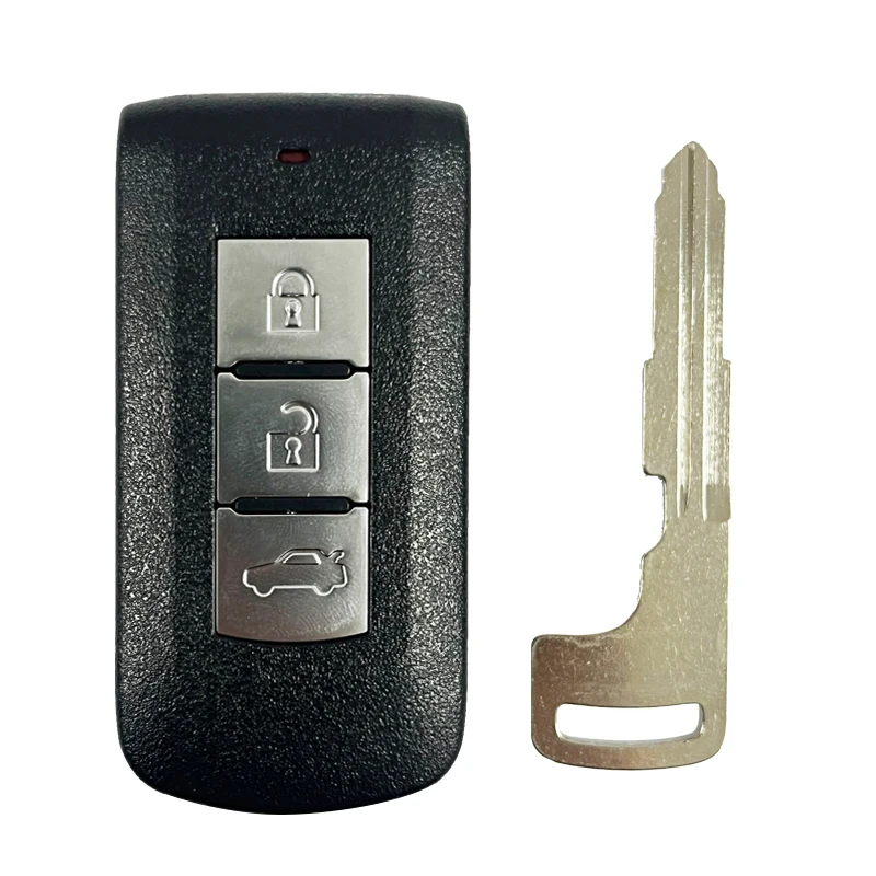 CN 011002 3-przyciskowy zdalny kluczyk Smart 433 MHz FSK do Mitsubishi ASX Lancer Outlander z chipem PCF7952A G8D-644M-KEY-E