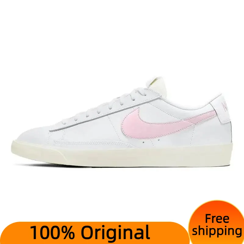 

Nike Blazer низкие белые розовые кроссовки из пенопласта