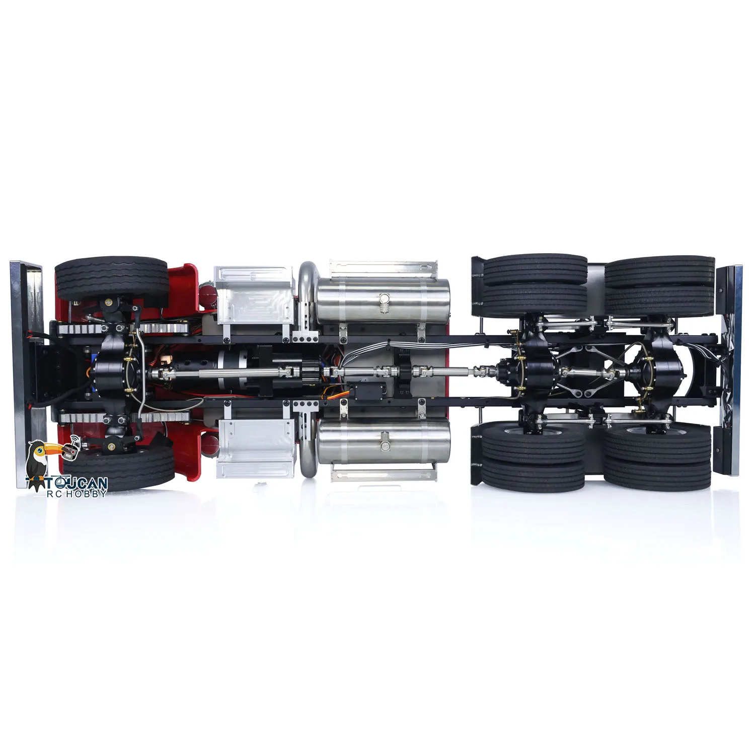 1/14 6x6 rc caminhão trator rtr chassi de metal tamiyaya 56301 montado pintado modelo rc brinquedos com som leve conjunto presentes hzh1455