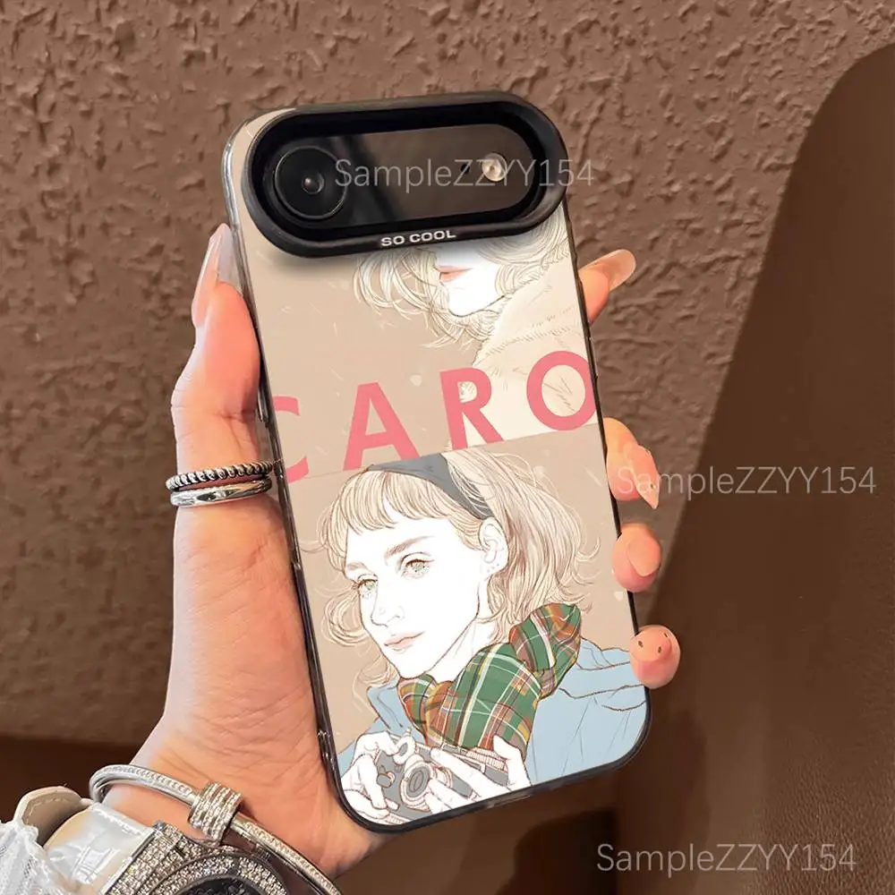 C-Carol Movie Phone Case For iPhone 17,16,15,14,13,12,X,8,Pro,Max,Plus,E,SE4,Air,Mini Black IMD Matte