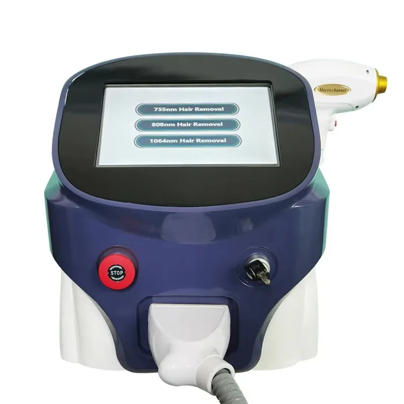 2026 Hair Removal Machine Professional Diode Triple Wavelength 755nm Permanent Painless Removal Of Body Facial Hair