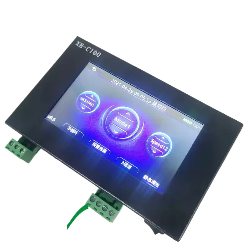 New XB‑C100 Light Fixture Programmer DMX512 TTL LED Address Writer Controller Support OS Upgrade