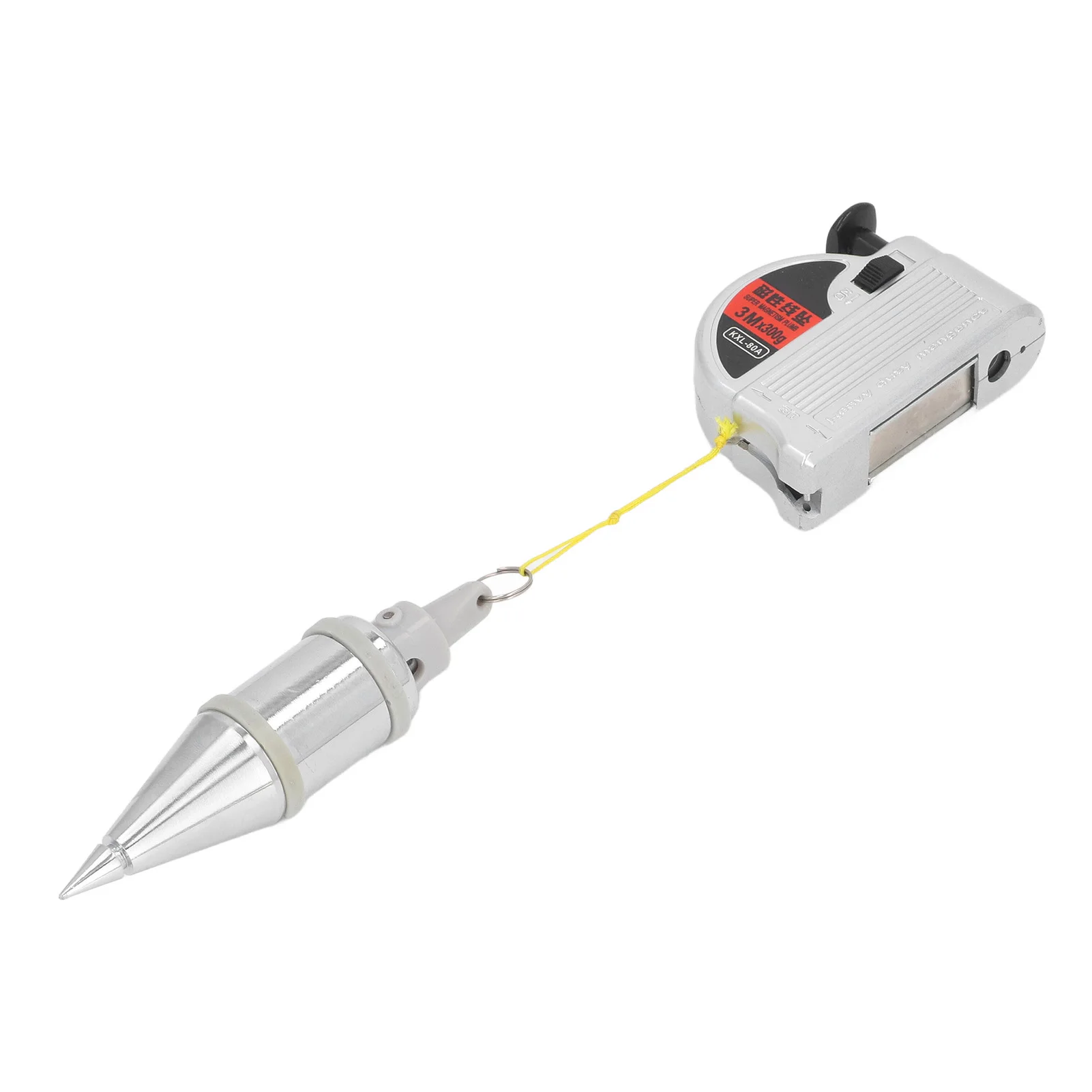 Martelo de fio magnético pingente de fio estabiliza rapidamente resistência ajustável linha de martelo flexível plumbbob para medição vertical