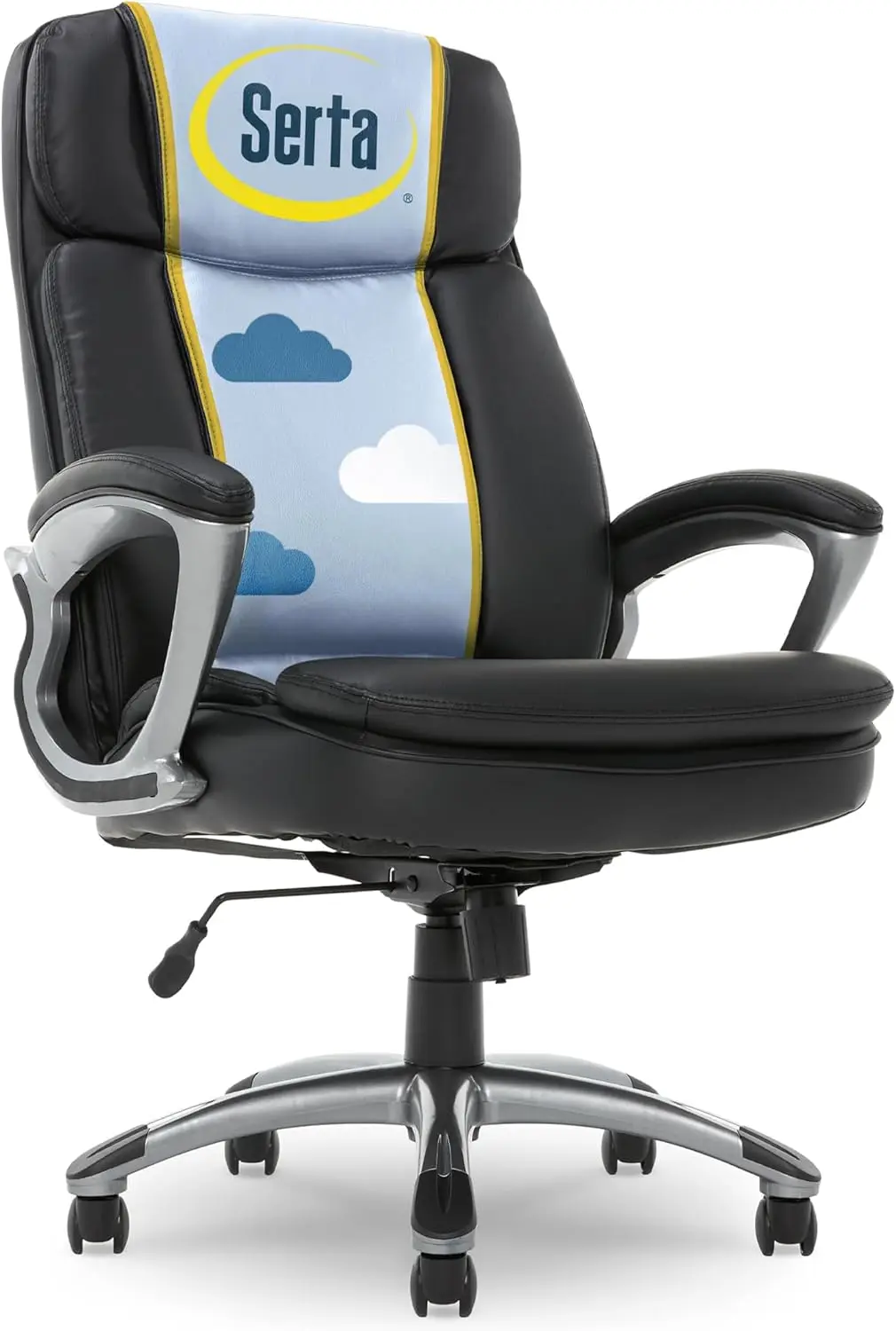 

Fairbanks Big and Tall High Back Executive Office Ergonomic Gaming Computer Chair with Layered Body Pillows