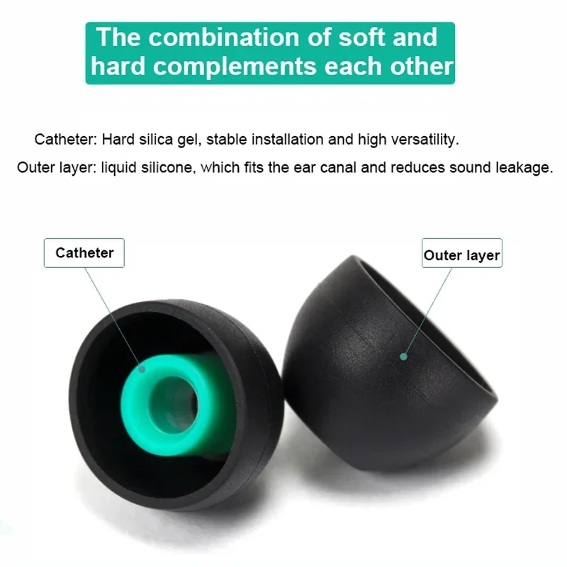 3 pares de pontas de ouvido originais EP-EX11 tampões de ouvido de silicone líquido macio para sony WF-1000XM4 mdr xba série acessórios de fone de ouvido