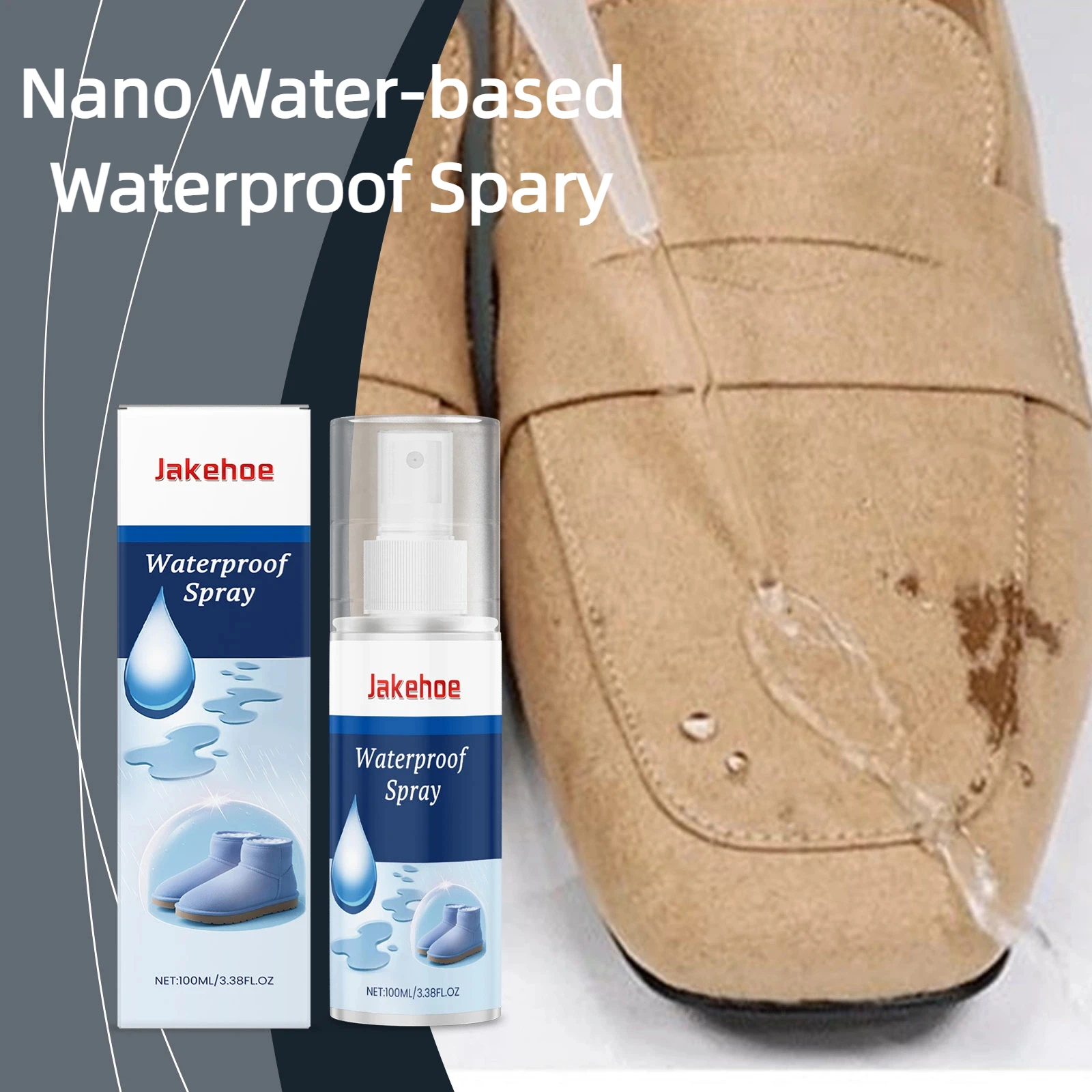 

Nano Waterproof And Antifouling Spray Daily Care Fabric Shoes Bags Reduce Dirt Adhesion Rain Oil Proof Long-term Effective Care