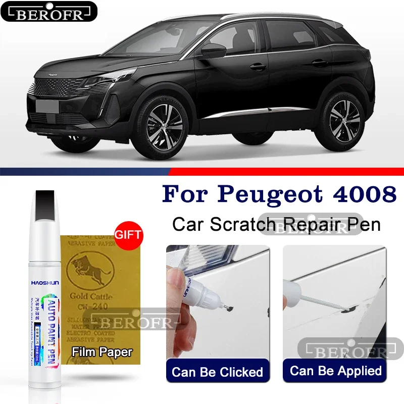 

Ручка для рисования, перламутровый, белый, синий, рок-пел 4008, модифицированные аксессуары, автозапчасти, ручка для рисования, краска для ретуши для Peugeot 4008