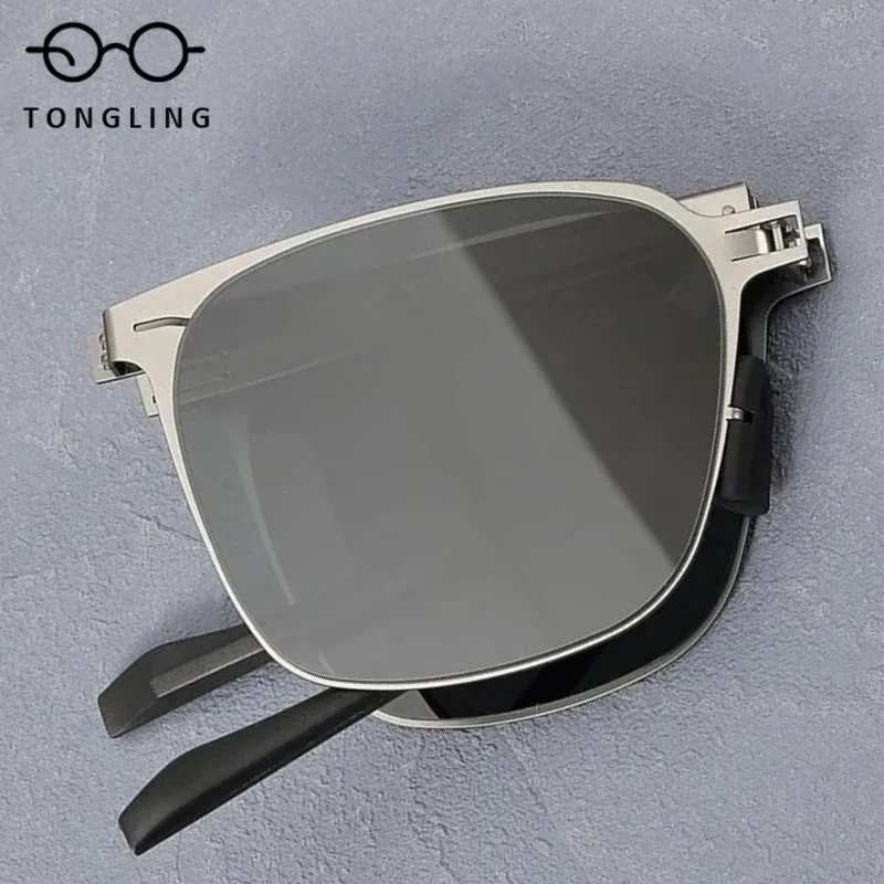 2026 New Handcrafted Ultra-Light Alloy High-Quality Men Trendy Retro Women Driving Enthusiast Fishing Lover Foldable Sunglass