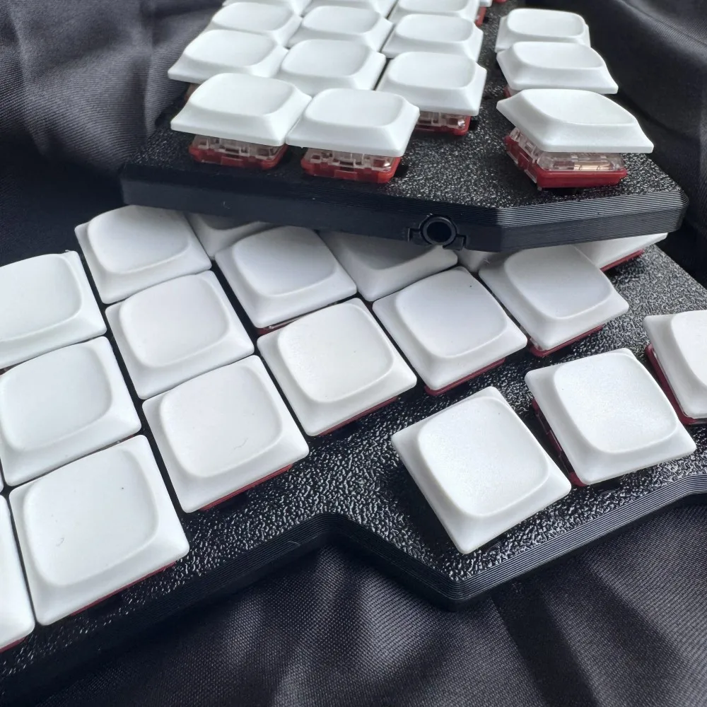 Corne v4.1 teclado kailh choc baixo perfil v1 interruptor teclado derramado personalizado com fio hotswap chifre teclado kit rgb frasco teclado jogo