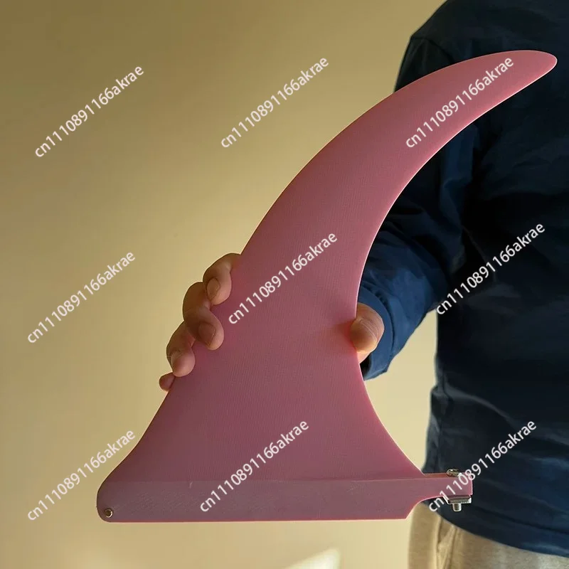 for  Single Fin9.5 inch purple/transparent/pink/red/blue/white/green smoke gray surfboard tail rudder