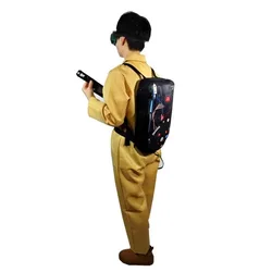 Adult Kid Ghostbusters Cosplay Costumes Halloween Costumes Anime Party Uniform Backpack Figure Jumpsuits Role Play Clothing