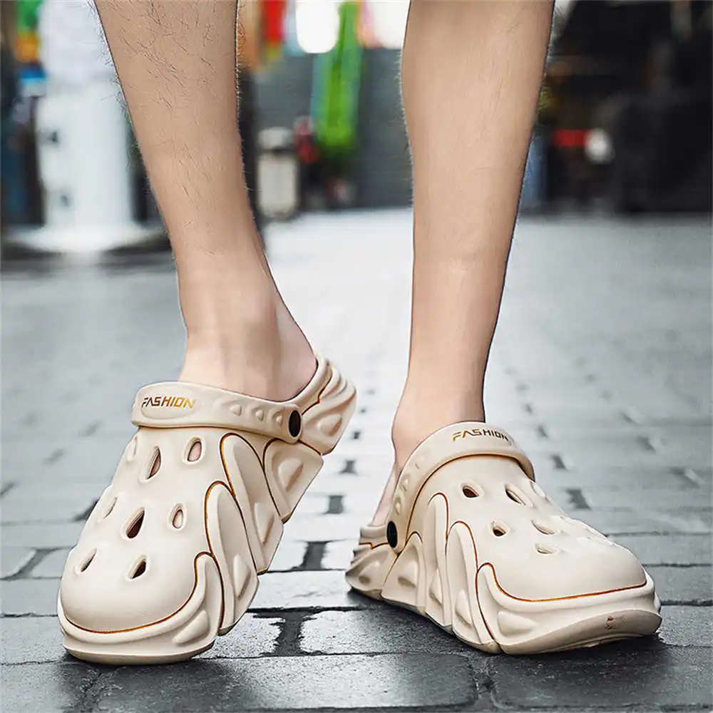 40-41 Zapatillas cómodas para baño, sandalias blancas para hombre, zapatillas deportivas para hombre, zapatillas deportivas minimalistas de bajo costo, zapatillas de marca Super Sho