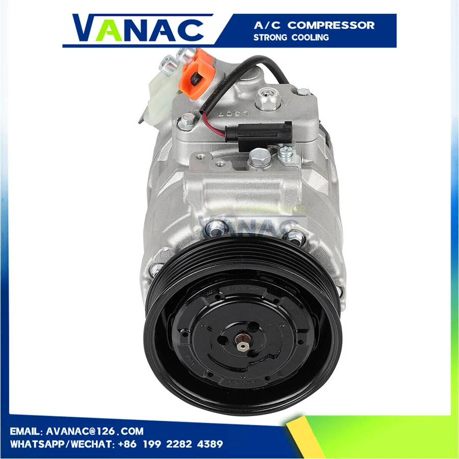 7SEU17C Air AC Compressor FOR BMW E60 E61 E65 E66 525 530 535 730 64526917859 64526917859-04 64509174802 447190-7210 447180-6766