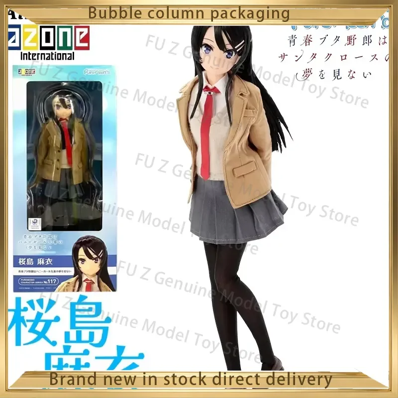 Azone PureNeemo Sakurajima Mai No 117 1 6 Scale Anime Doll Collectible Figure Model Toy with Authentic Packaging and Detailed