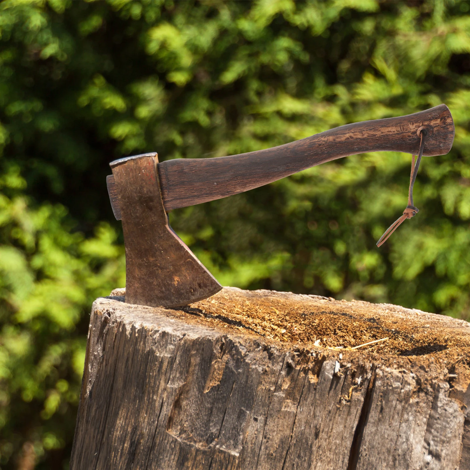 

Short Wood Hatchet Sturdy Smooth Wooden Axe Handle Wooden Axe Handle For Replacement For Replacement Hand Tool