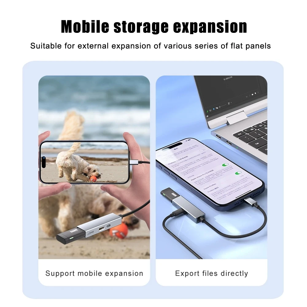 5Gbps PD 60W Type C to USB 3.2 Gen1 OTG Adapter For iPhone 15 Series iPad Pro Samsung Xiaomi Huawei PC External USB C Converter