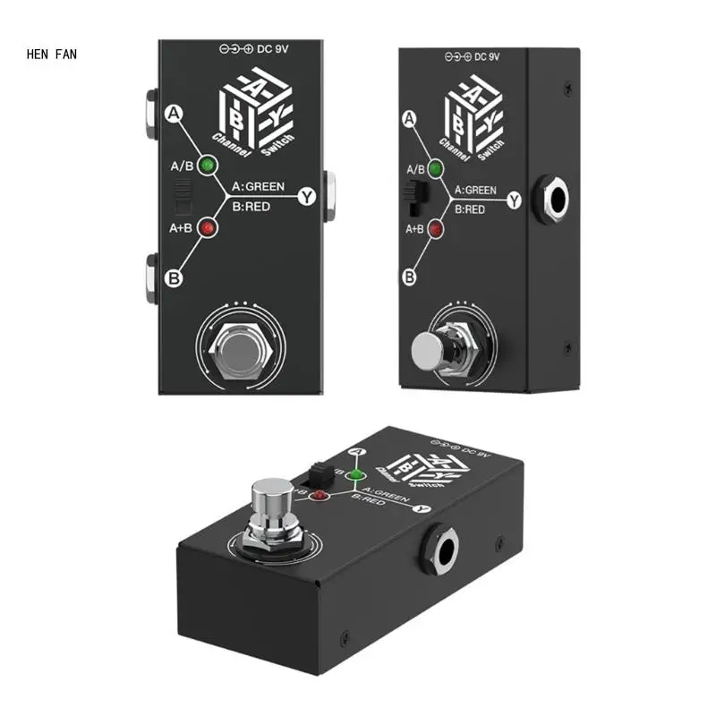 ABY Line Selector AB Mini Guitar Effect Pedal True Bypass Guitar Guitar Pedal AB Box ABY Channel AB M89D