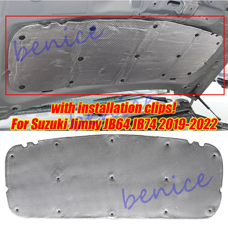 

For Suzuki Jimny JB64 JB74 2019-2022 Front Engine Hood Sound Insulation Cotton