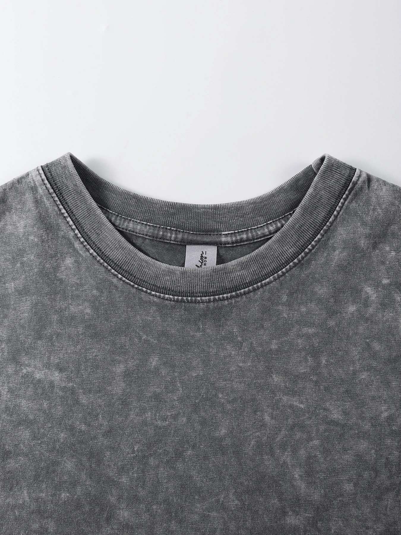 Pink Bow Red Cherry Print Snow Wash Women T-Shirts Summer Comfortable T Shirt Casual Washed Clothes Unisex Breathable Cotton Top