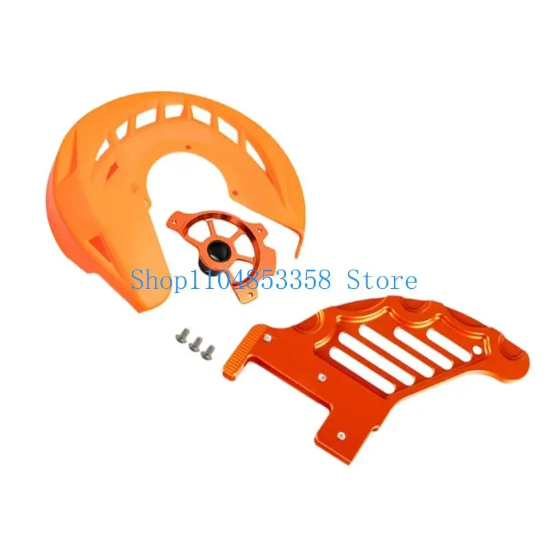 652F Dirt Bike Brake Disc Protectors Cover Rotor Guard Easy Installation Long Lasting