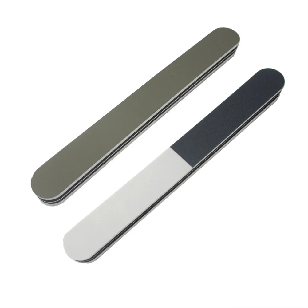 10個入りネイルアートツールセット、サンディングブロック4個、ポリッシュストリップ4個、ブラシ2個、マニキュアネイルファイルバッファーエメリーボードポリッシャーキット