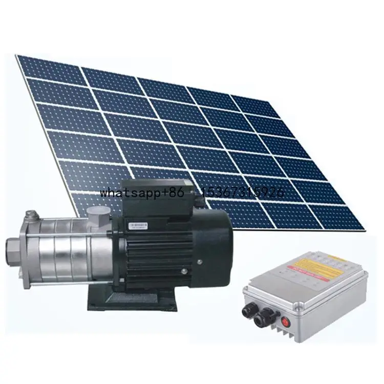 High flow surface solar water pump solar energy systems