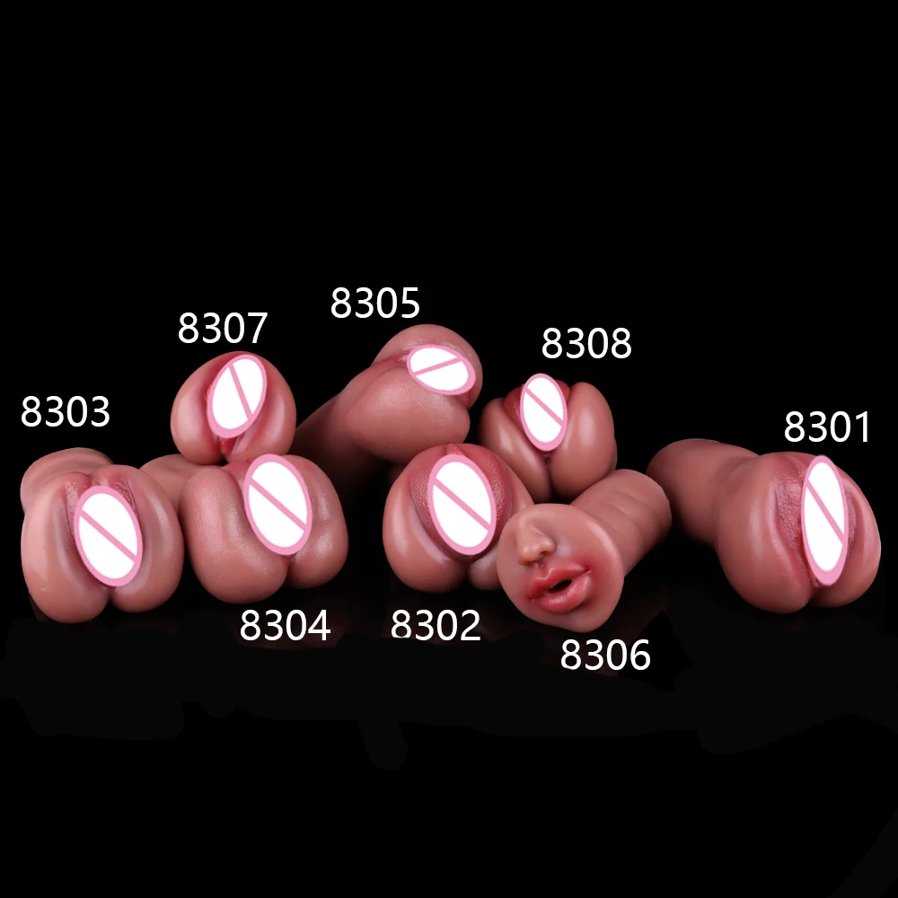 FAAK Squirting męski Masturbator realistyczna pochwa łechtaczka miękki silikonowy wytrysk kieszonkowy Cipka Stroker Anal Sex zabawki dla mężczyzn