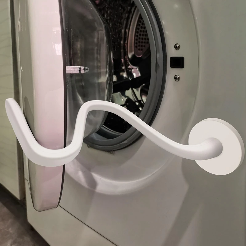 Front Load Washer Door Prop, Stable And Durable Washing Machine Door Prop Open, Easy To Use Washer Door Prop White