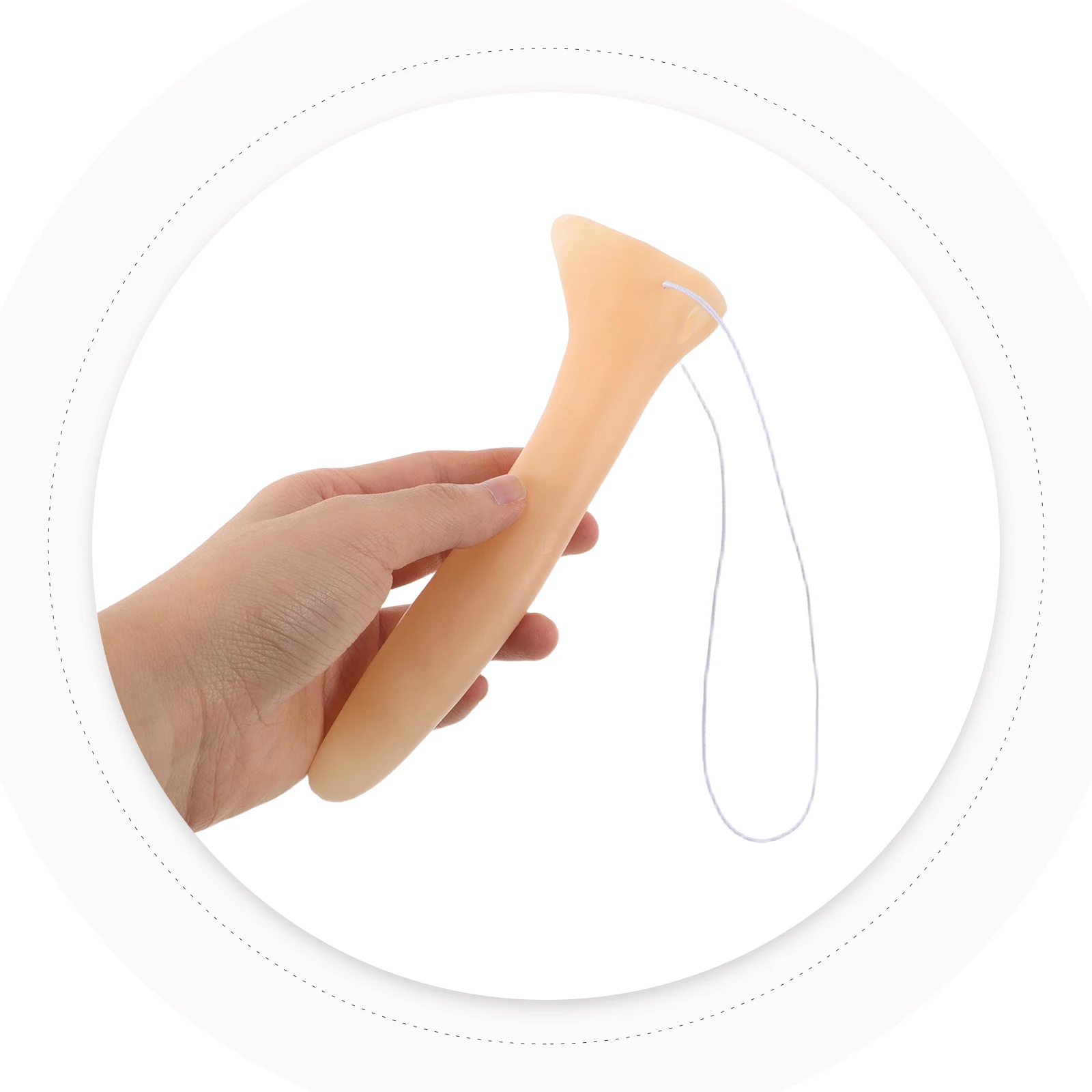 4 個ハロウィンロングノーズパーティー義肢コスチューム小さなピエロポータブル小道具 Pvc 偽子供用