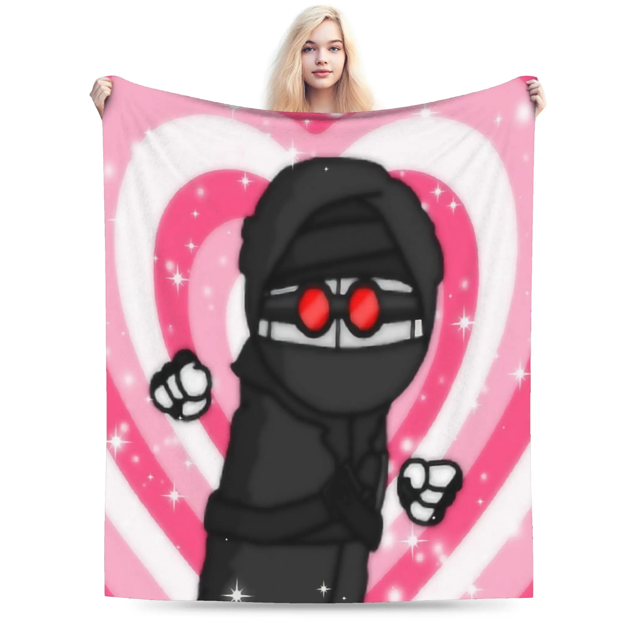 MADNESS COMBAT Hank Blankets Soft Coral Fleece Plush Cozy Gifts  Throw Blanket Rug Piece