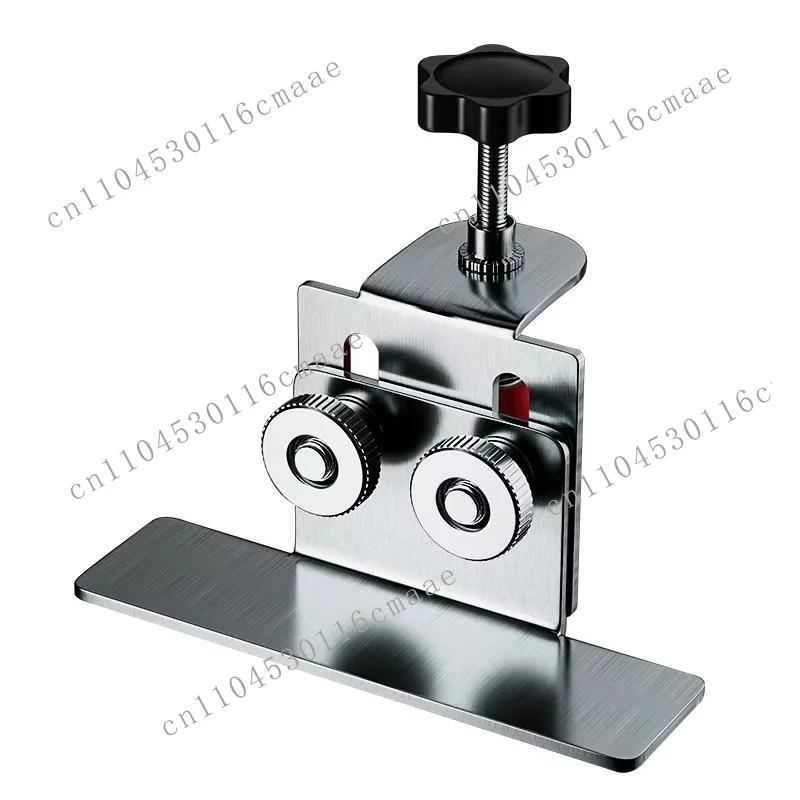 Stainless Steel Cabinet Door Installation Locator Woodworking Tools Adjustable Door Fixing Clip Multifunctional Fixture