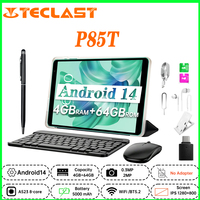 NEW Teclast P85T 2025 Tablet A523 8-core 1.8GHz/ 10GB(4GB+6GB) RAM/64GB ROM/8 Inch 800x1280iPS/WIFI5G/4G/5000mAh/Type-C