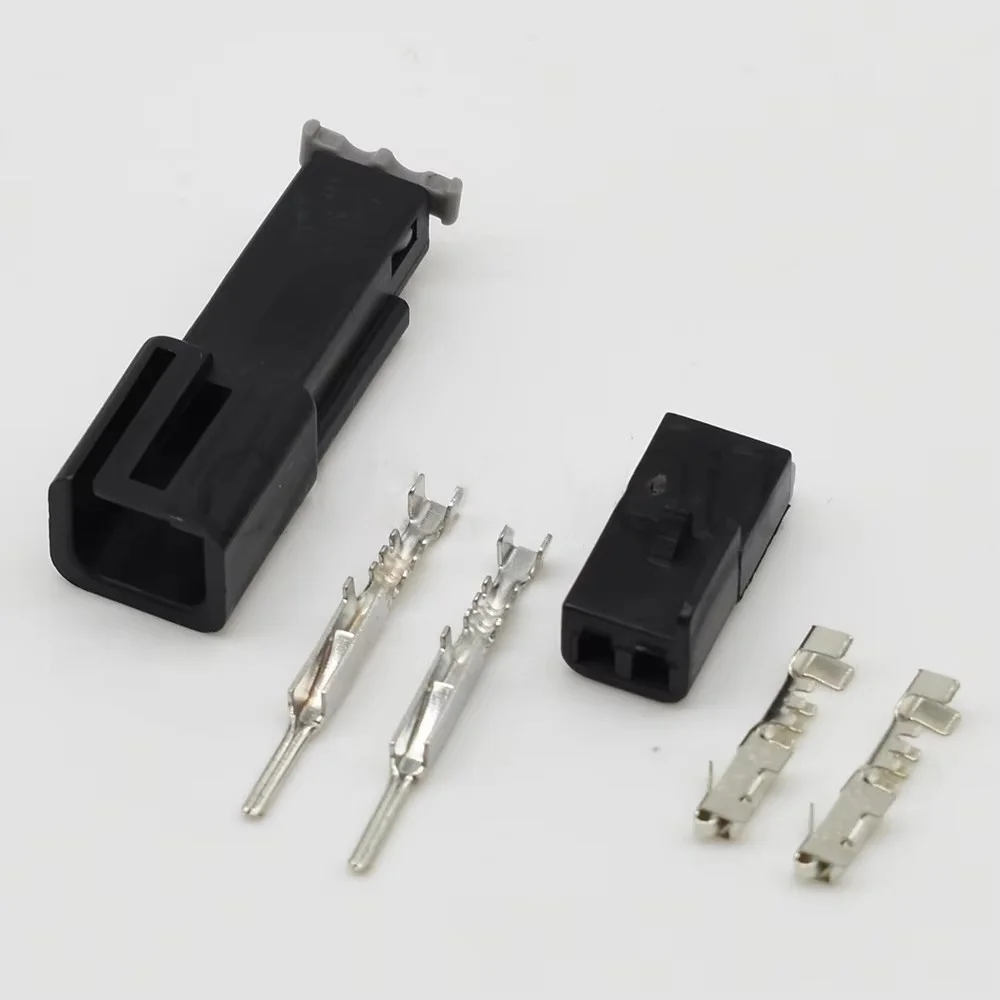 1/5/10/20 Kits 1.5mm Seires 2 Ways Electrical Cable Connector Wiring Socket 12047663 12047662 For Car Auto Motors