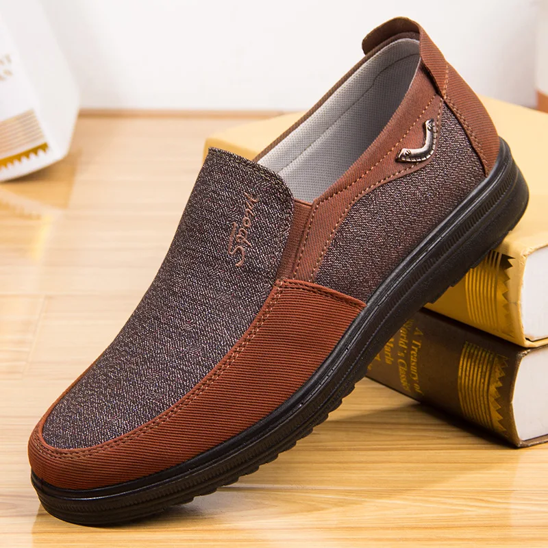 2022 Canvas Shoes Men Summer Classic Loafers Men Casual Shoes Breathable Walking Flat Men Shoes Sneakers Plus Size new arrival