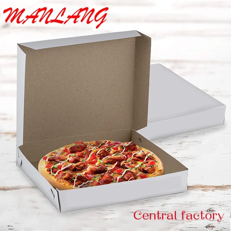 Custom  33 35 30 40 9 Inch Burger Package Carton Supplier Design Printed Packing Bulk Cheap Custom Pizza Boxes With Logo