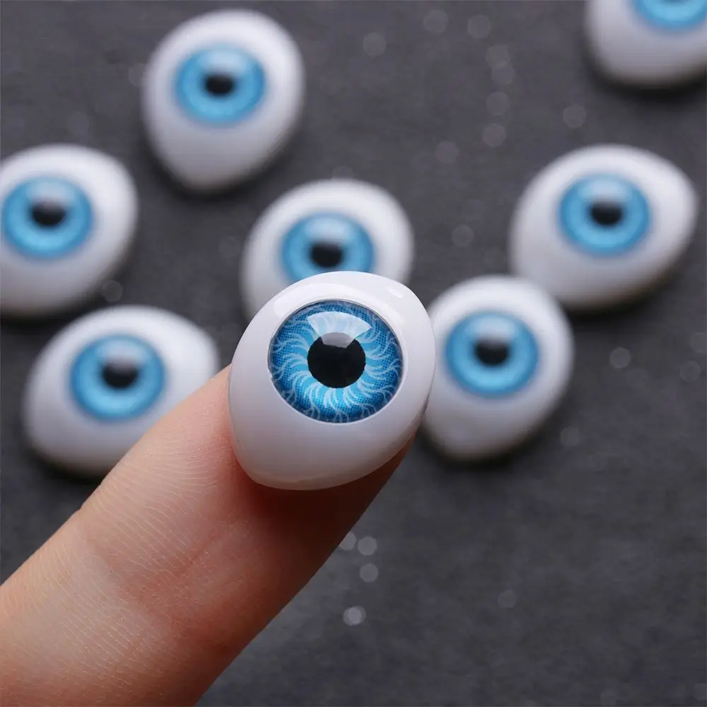 20 pçs engraçado boneca de plástico olhos de segurança bonito brinquedos de pelúcia brinquedo animal fantoche fazendo olhos diy boneca artesanato acessórios presente da menina