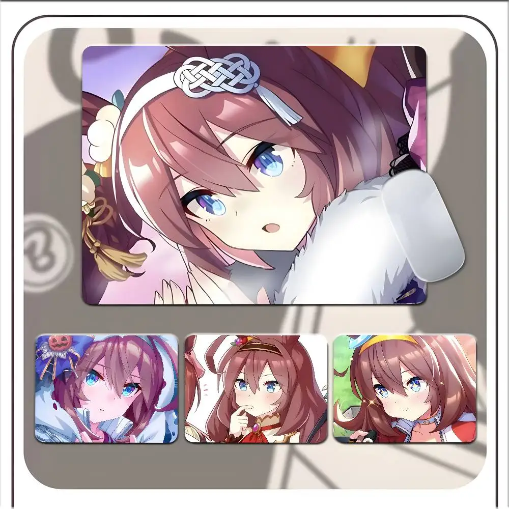 

1 шт., небольшой коврик для мыши в стиле аниме MIHONO BOURBON, коврик для клавиатуры, подушка для ноутбука, нескользящий коврик для стола