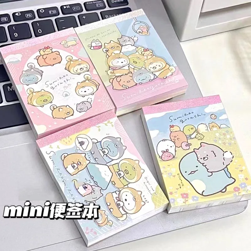 sumikko gurashi memo pad sticky note notebook kawaii etiqueta de papelaria notepad post escritorio e material escolar pcs por lote 01