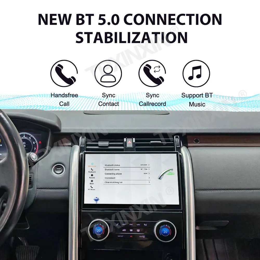 Touch Screen Car Radio For Land Rover Discovery 5 2017-2021 Android GPS Automotive Multimedia Radio Stereo Receiver Head Unit