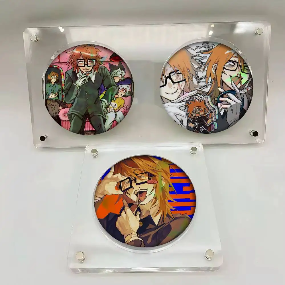 Ranfren Anime Soft  Round Badge Game Figure Button Pin Tinplate Brooch Clothes Bag Accessories Friends Gift